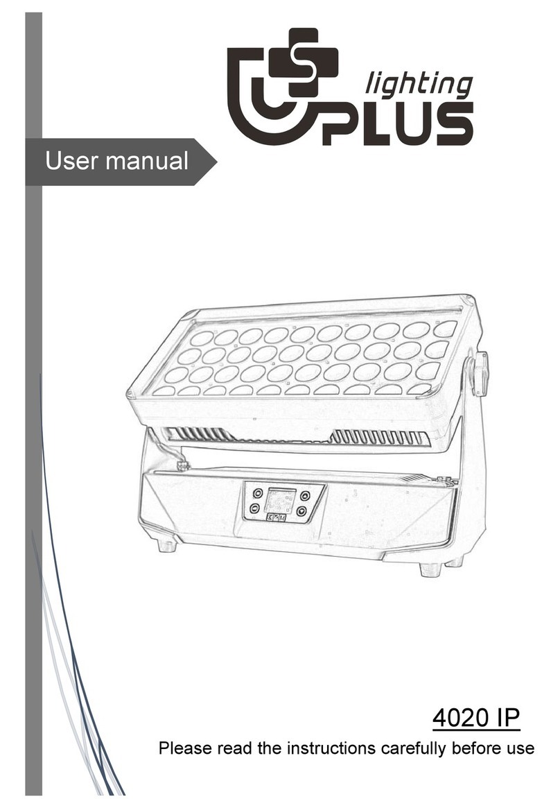 Uplus Lighting 4020 IP user manual