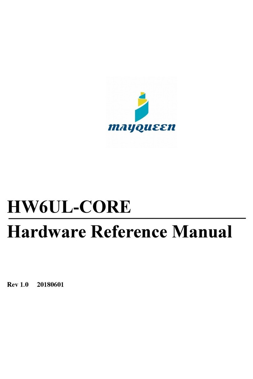 MayQueen Technologies HW6UL-CORE Hardware reference manual