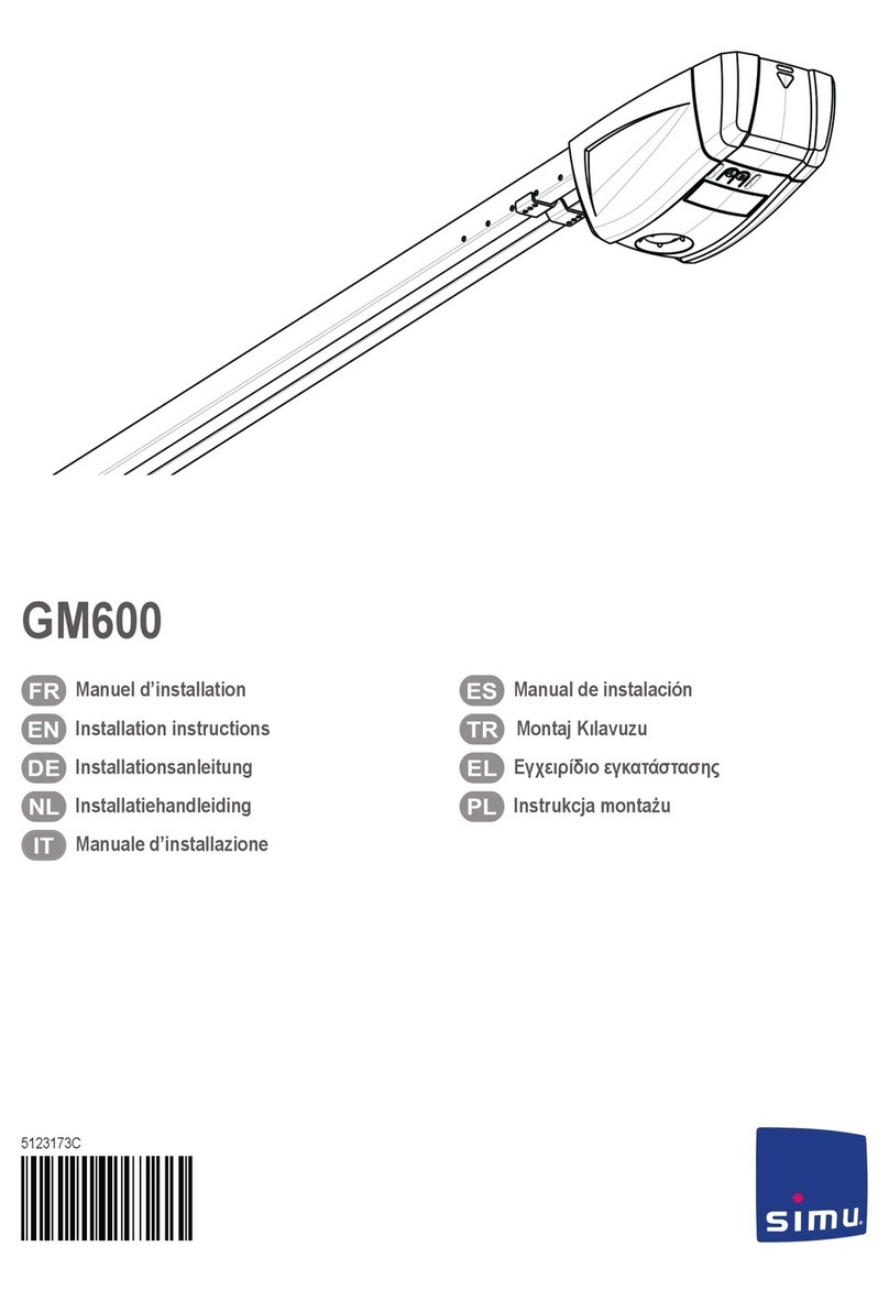 Simu GM600 installation instructions