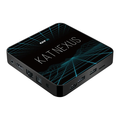 KAT VR Nexus owner's manual