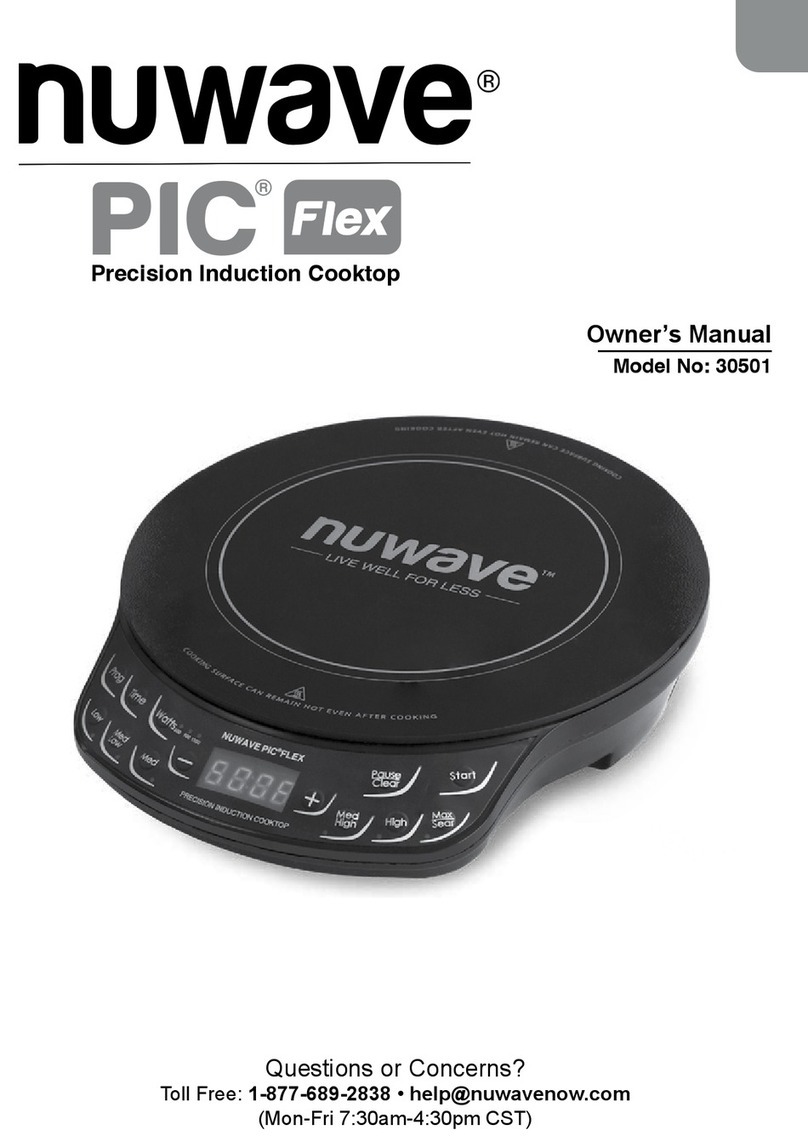 NuWave PIC Flex 30501 User manual
