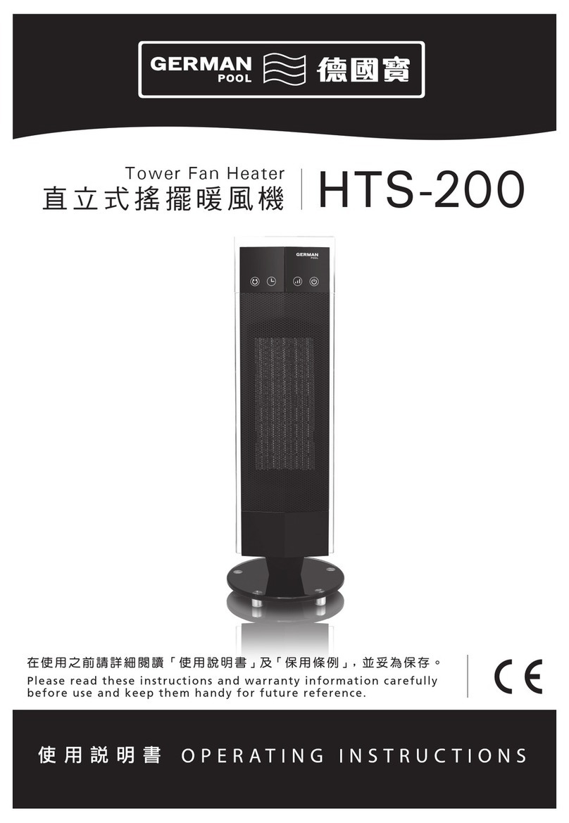 German pool HTS-200 User manual