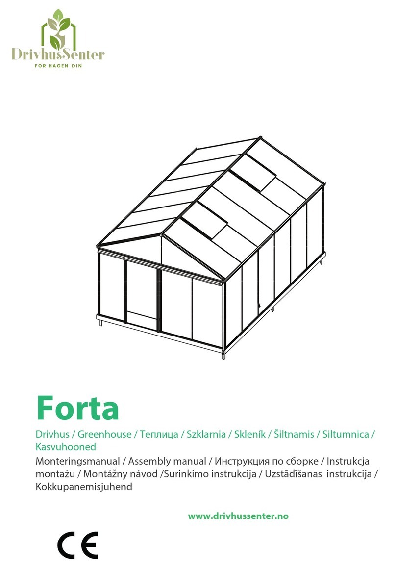 DrivhusSenter Forta Assembly manual