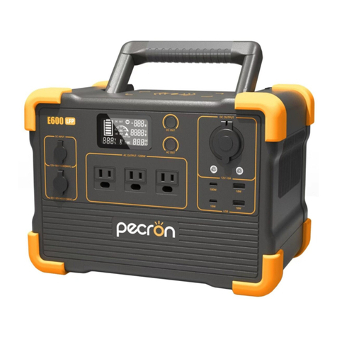 Pecron E600 LFP User manual