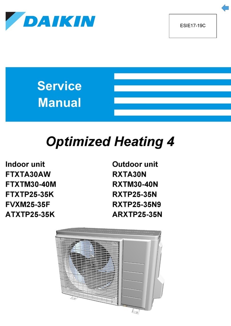 Daikin FTXTA30AW User manual