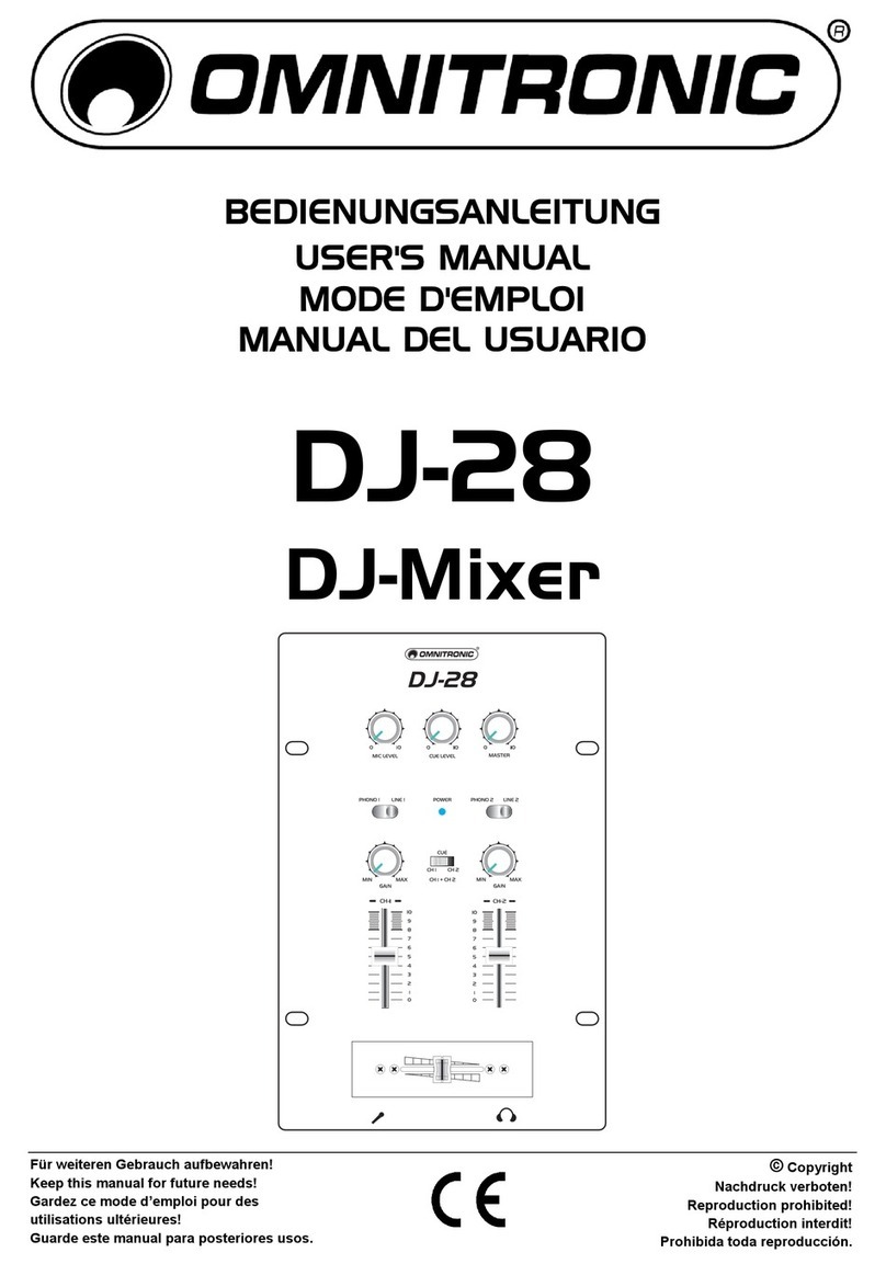 Omnitronic DJ-28 user manual