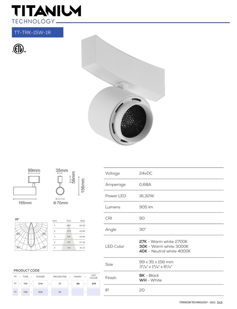 Titanium TT-TRK-15W-1R User manual