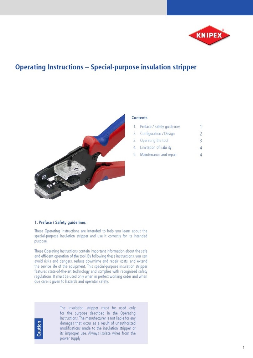 KNIPEX 12 12 14 User manual