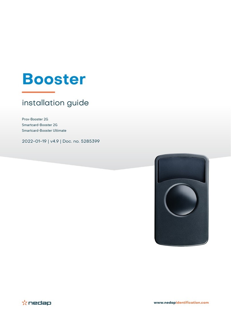 Nedap PROX-BOOSTER 2G installation guide