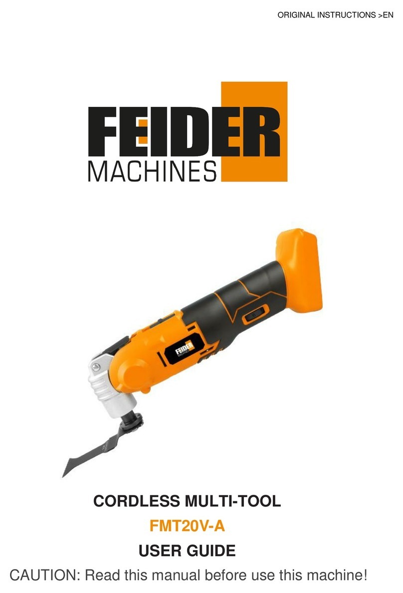 Feider Machines FMT20V-A user guide