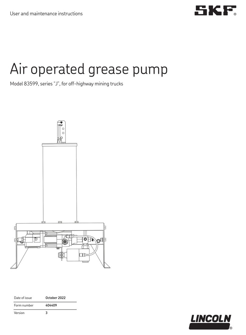 SKF J Series User and maintenance instructions