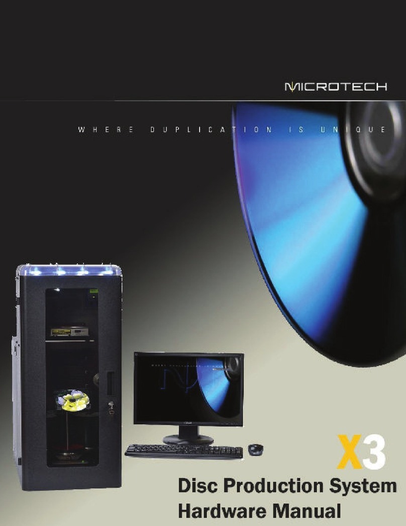 Microtech X3 Hardware manual