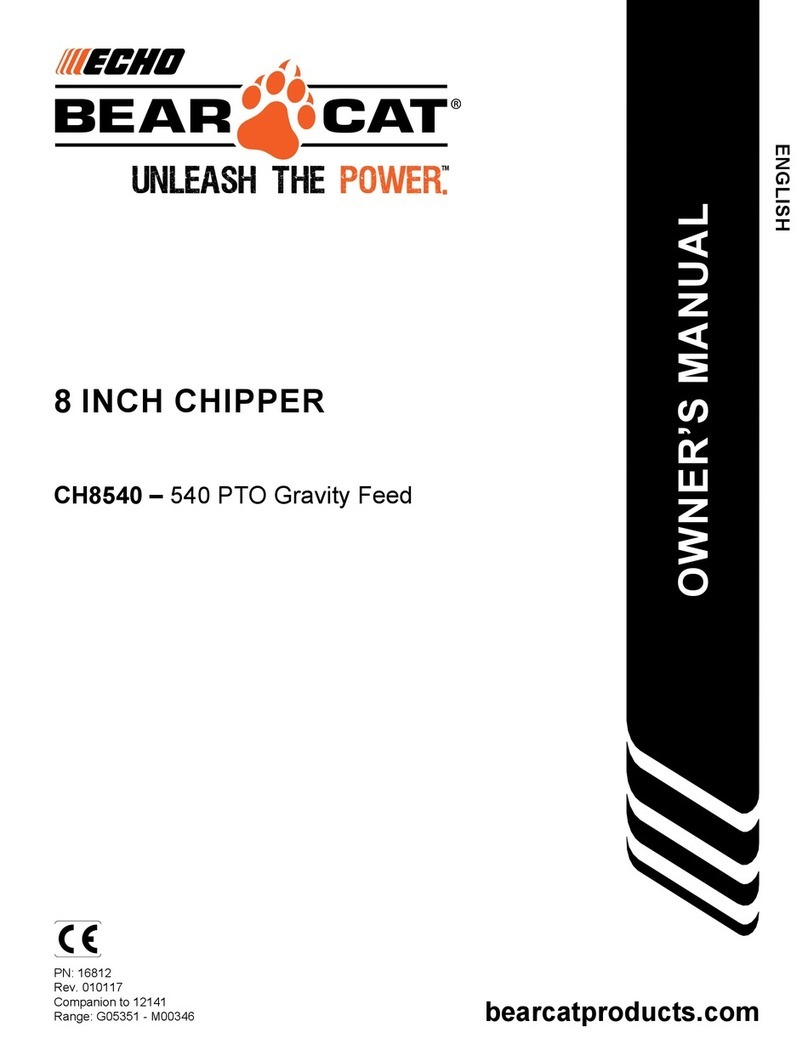 Echo CH8540 User manual