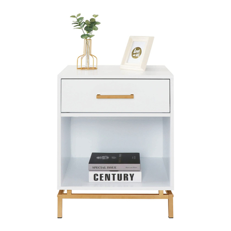 Anmytek Mid Century H0051 Assembly and Care Guide