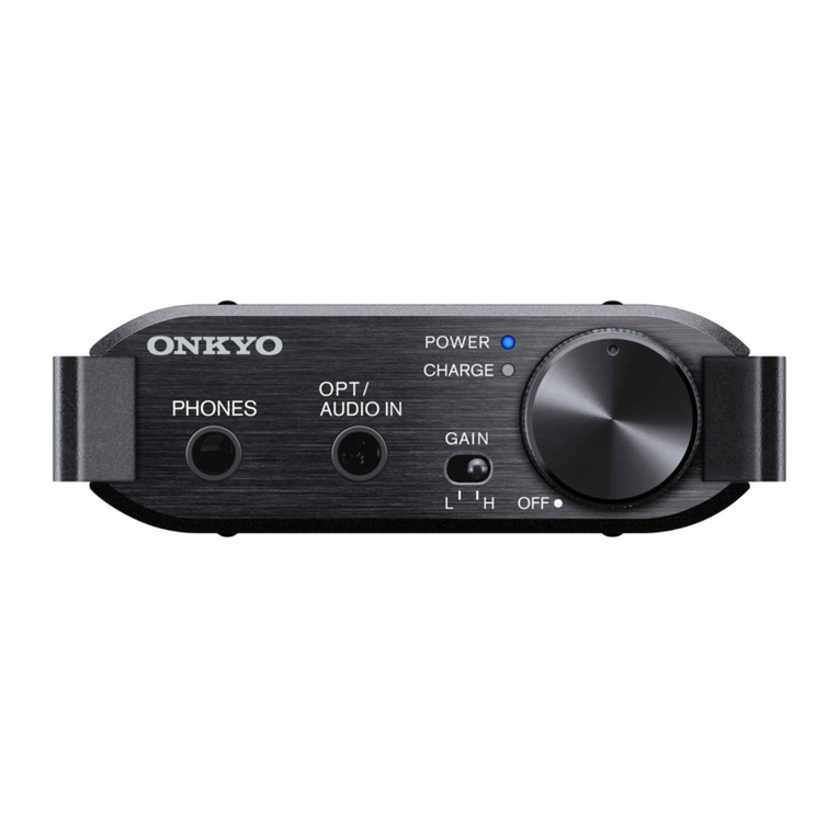 Onkyo DAC-HA200 User manual Onkyo DAC-HA200 User manual