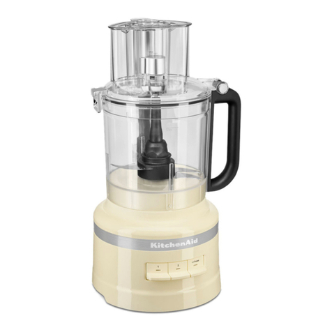 KitchenAid 5KFP1319 Series User manual