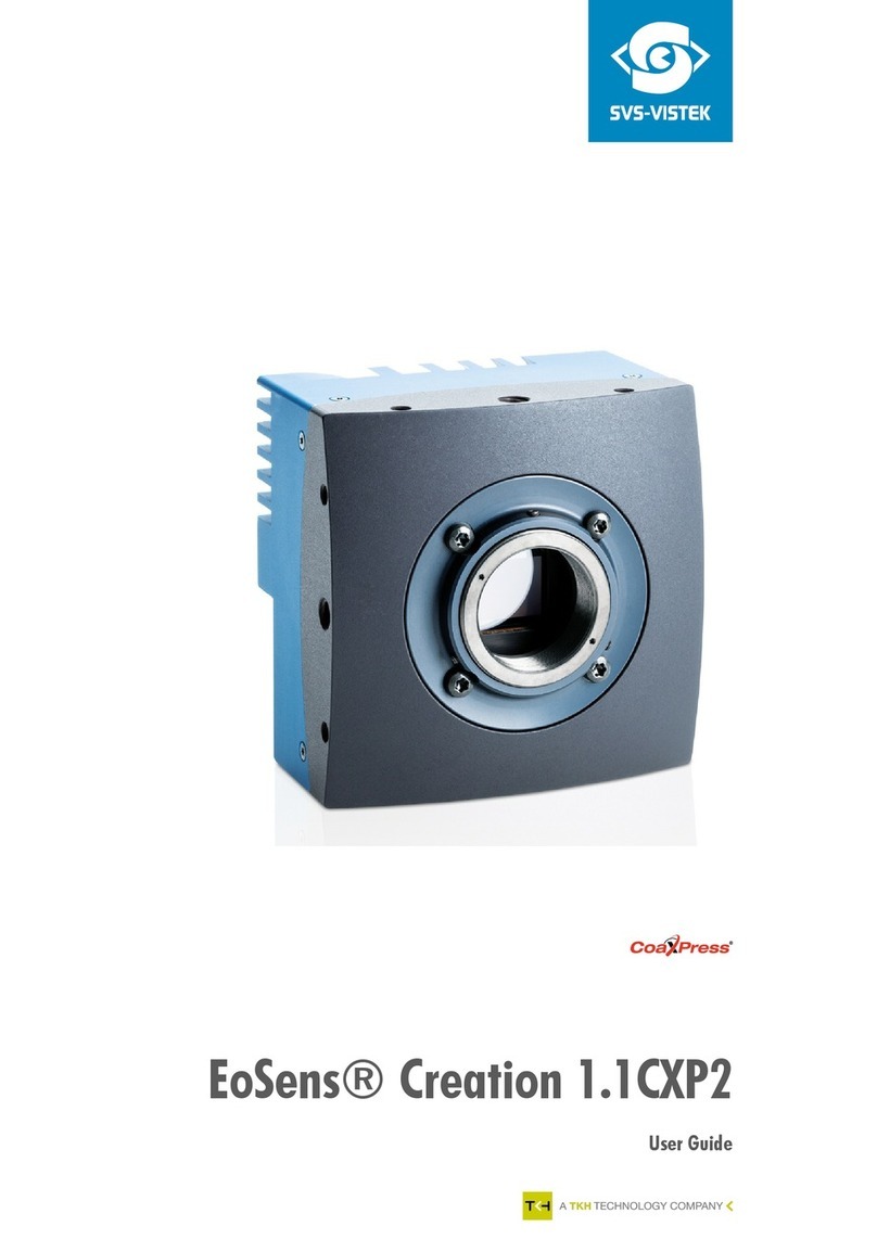 SVS-Vistek CoaxPress EoSens Creation 1.1CXP2 user guide SVS-Vistek CoaxPress EoSens Creation 1.1CXP2 user guide