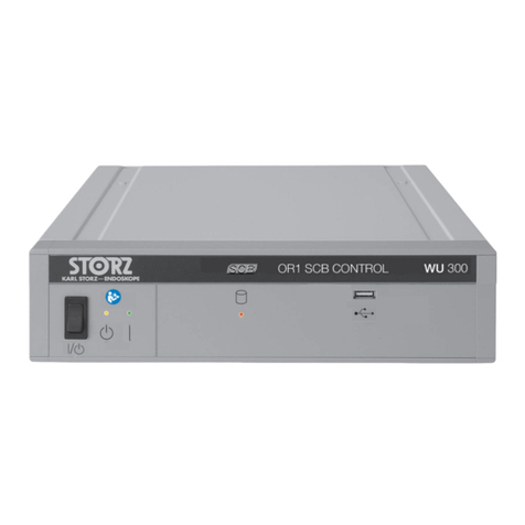 Storz OR1 SCB CONTROL installation instructions