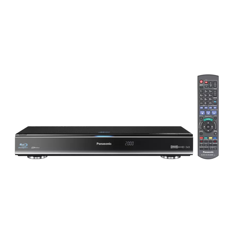 Panasonic DMR-BWT800 User manual