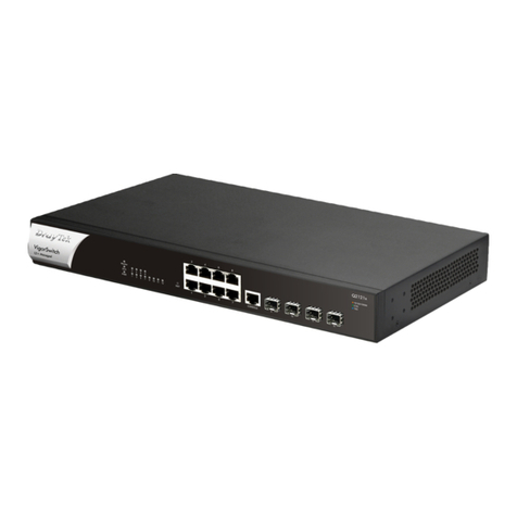 Draytek VigorSwitch Q2121x User manual