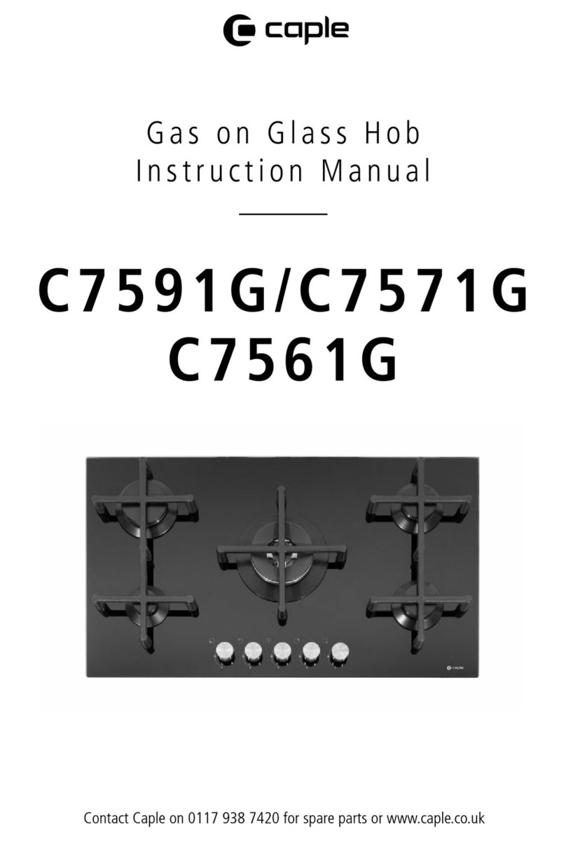 Caple C7591G User manual