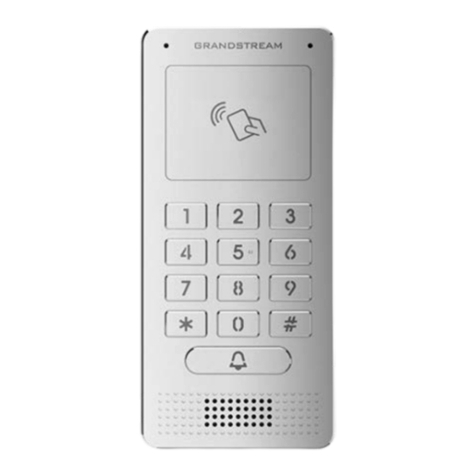 Grandstream Networks GDS370 Series User manual