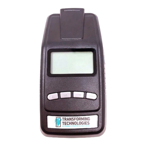 Transforming Technologies OhmMETRICS EFM250 User manual