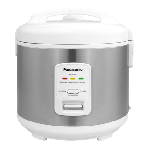 Panasonic SR-JP185WVA-US User manual Panasonic SR-JP185WVA-US User manual