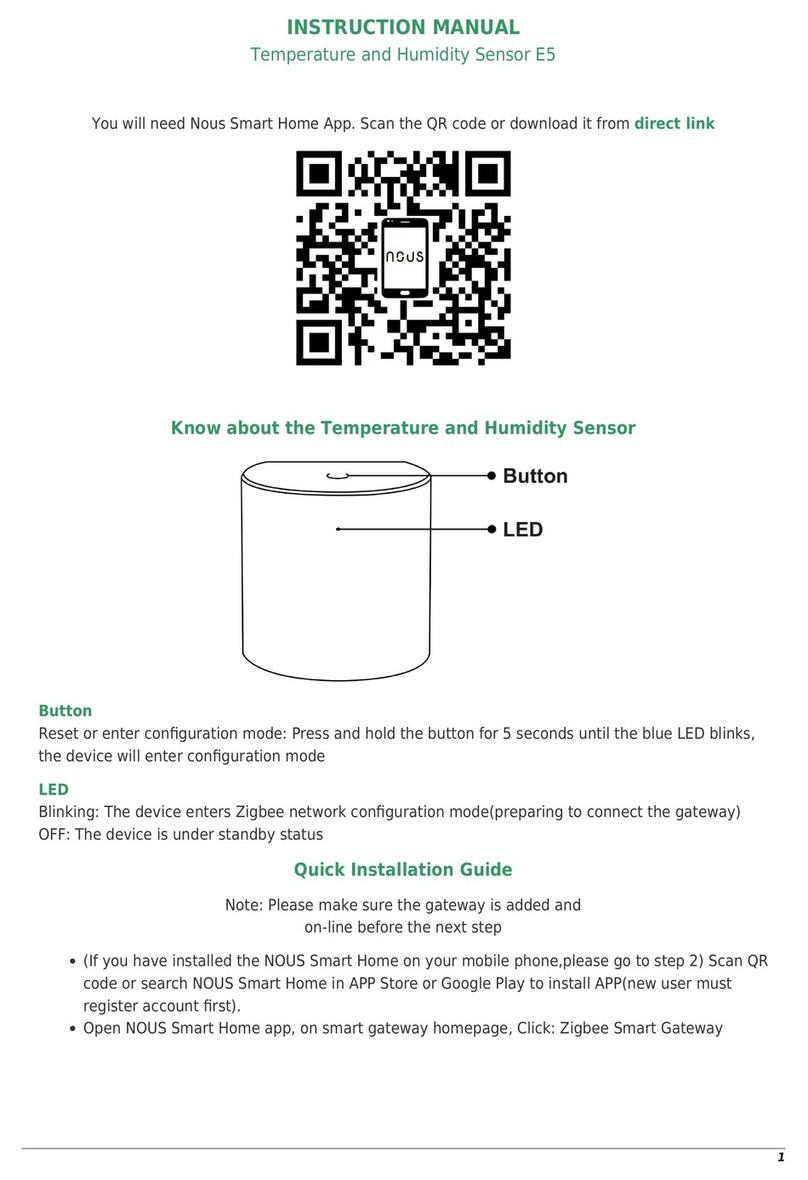 NOUS E5 instruction manual