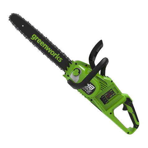 GreenWorks CSE405 User manual