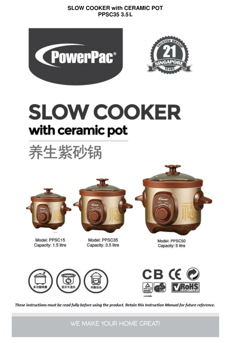 PowerPac PPSC35 manual