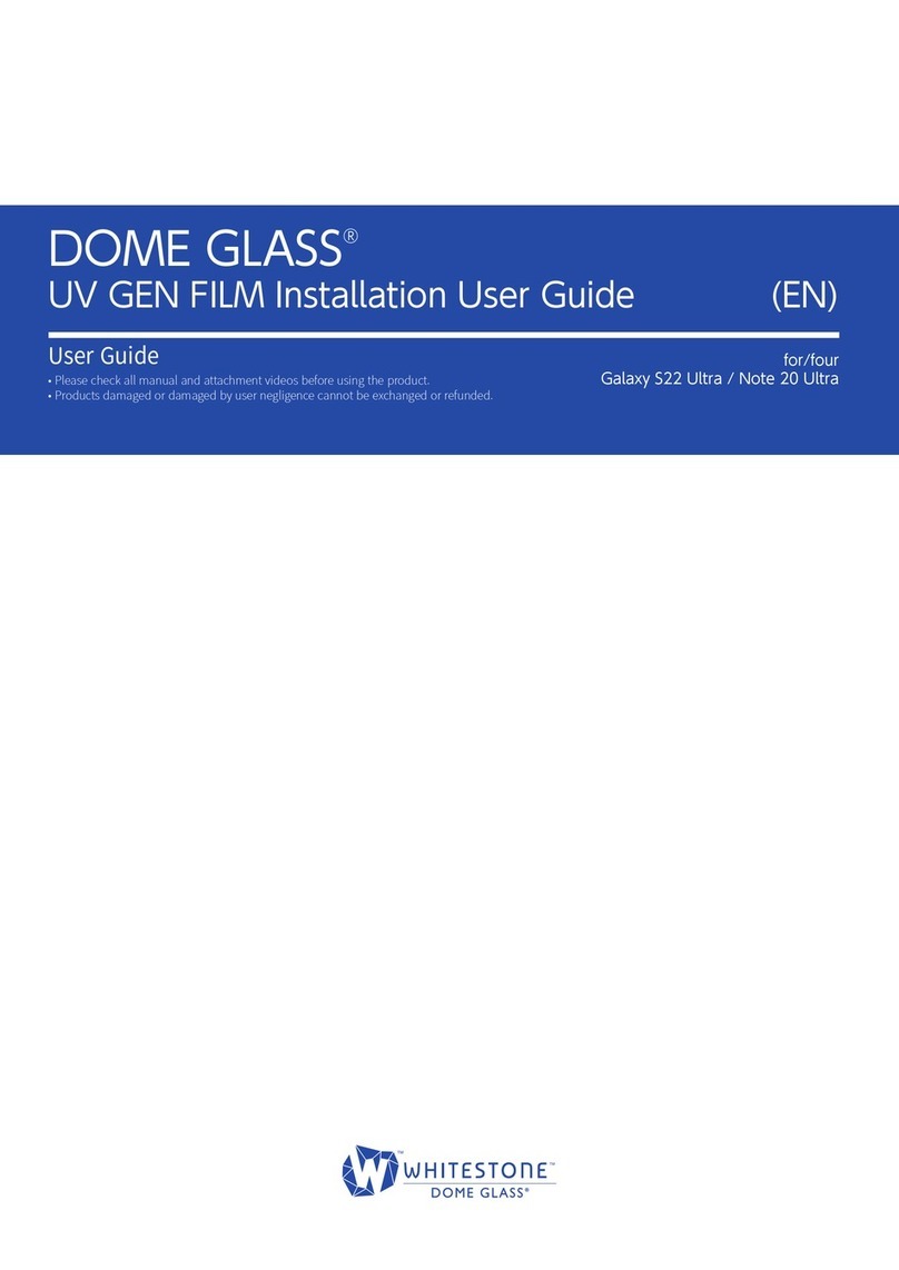 Whitestone DOME GLASS user guide