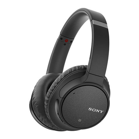 Sony WH-CH700N User manual