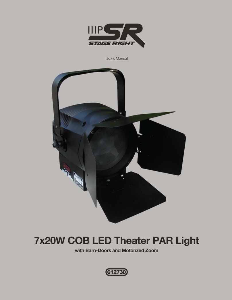 Stage right 612730 user manual Stage right 612730 user manual