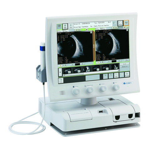 Tomey UD-8000 User manual Tomey UD-8000 User manual