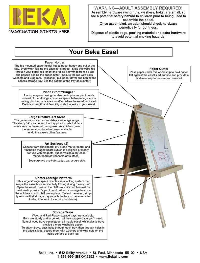 BEKA Easel User manual