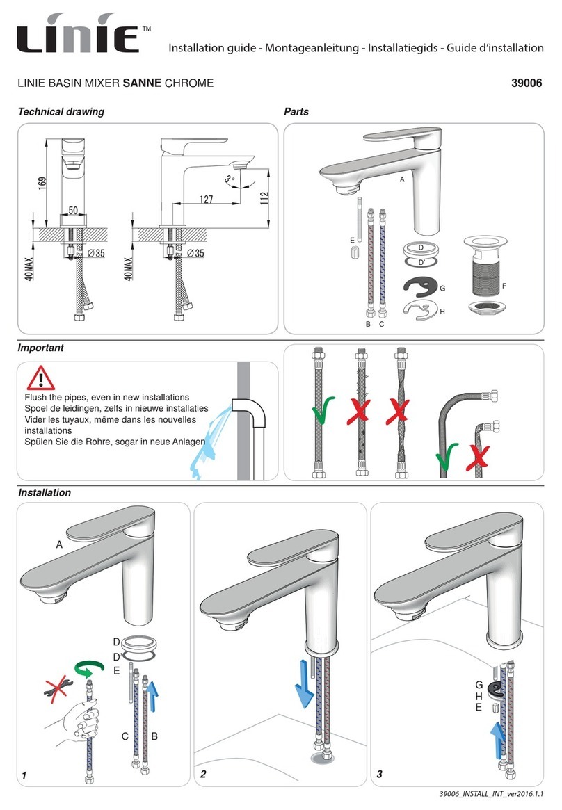 Linie SANNE 39006 installation guide