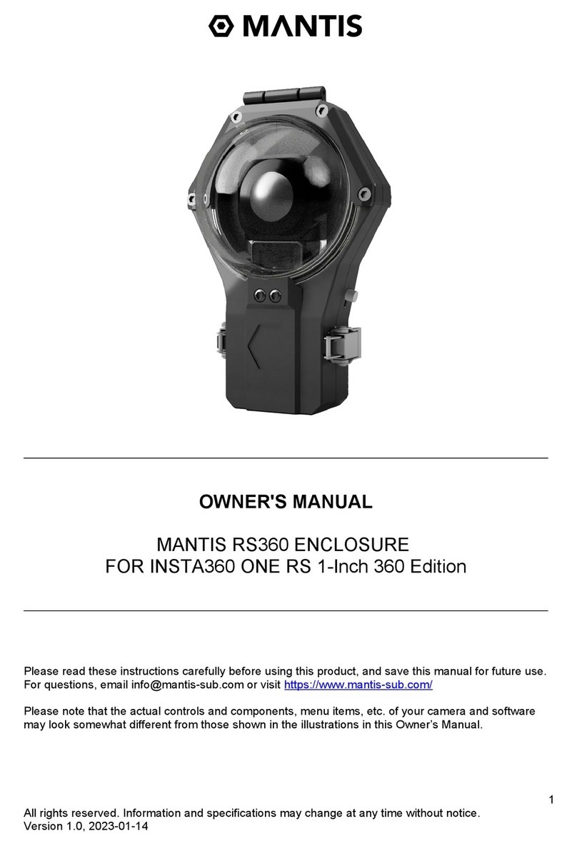 Mantis RS360 owner's manual