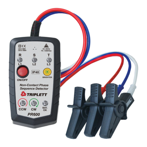 Triplett PR600 user manual