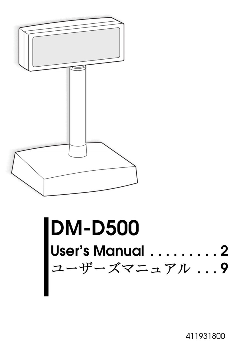 Seiko Epson DM-D500 user manual