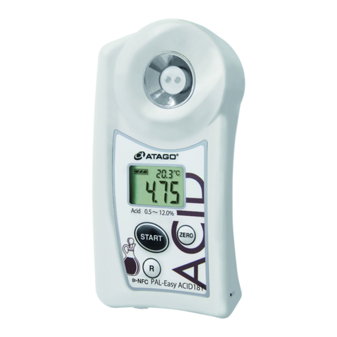 ATAGO PAL-Easy ACID181 User manual