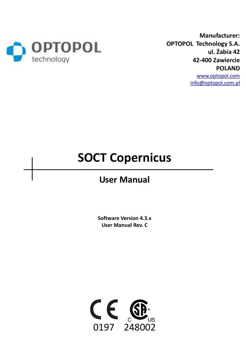Optopol SOCT Copernicus user manual Optopol SOCT Copernicus user manual