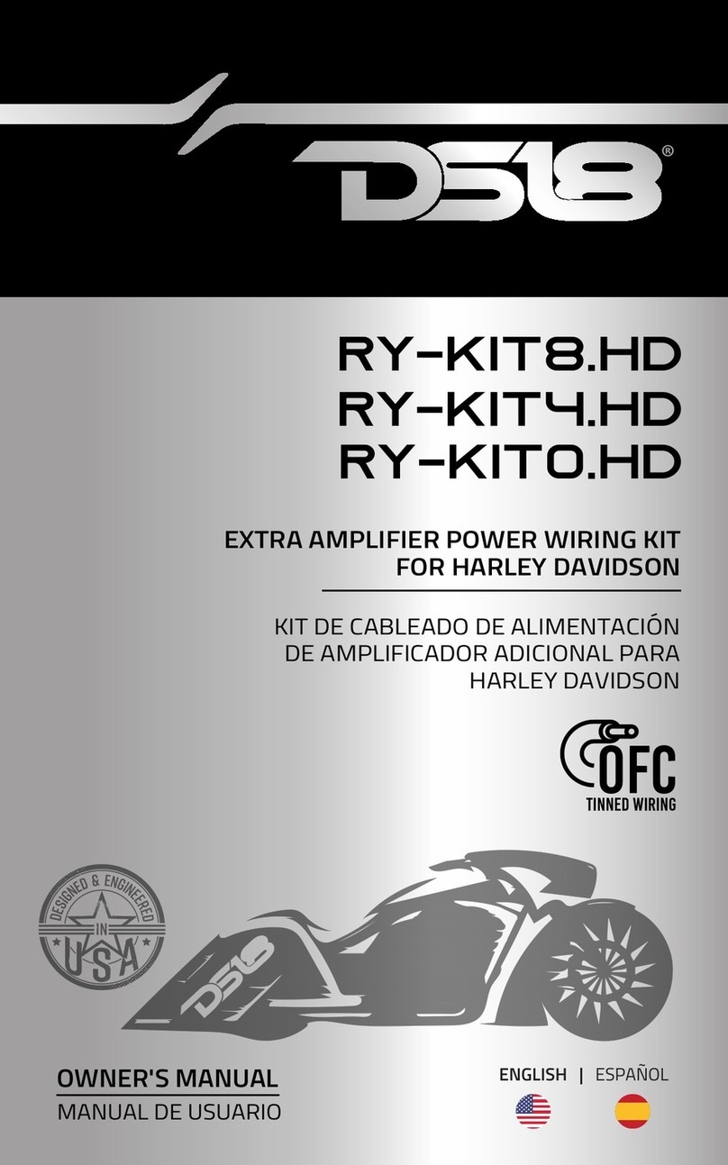 DS18 RY-KIT8.HD owner's manual