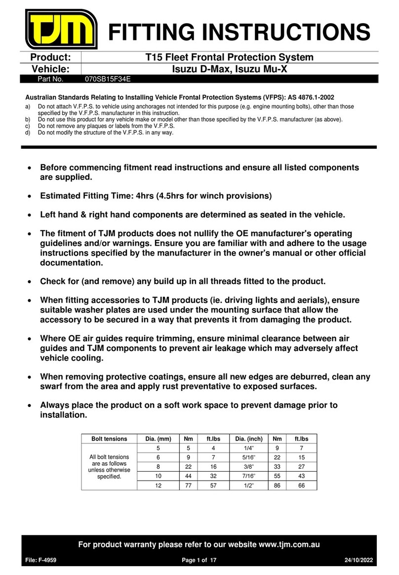 TJM T15 User manual