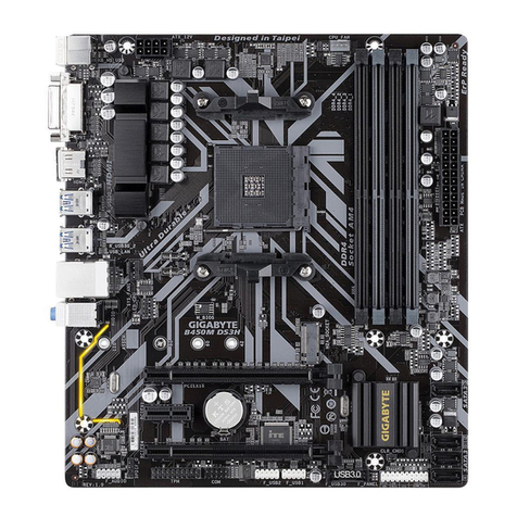 Gigabyte B450M DS3H User manual