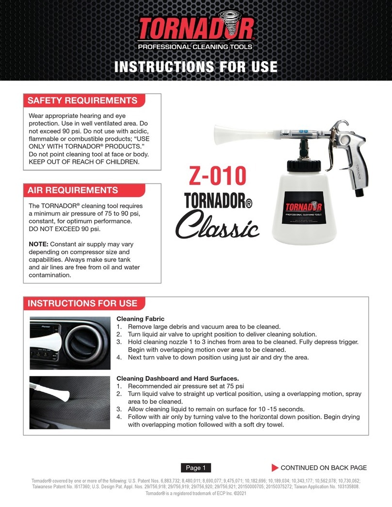Tornador Classic Instructions for use Tornador Classic Instructions for use