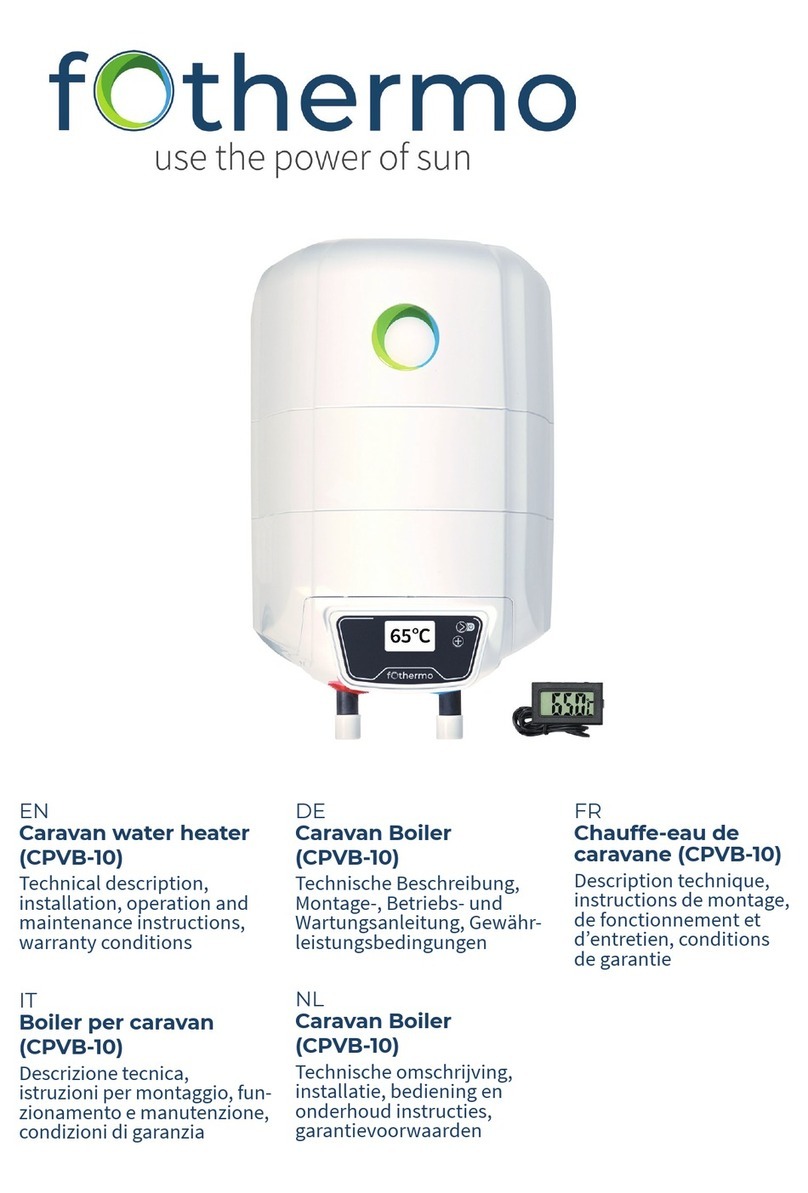 fothermo CPVB-10 User manual