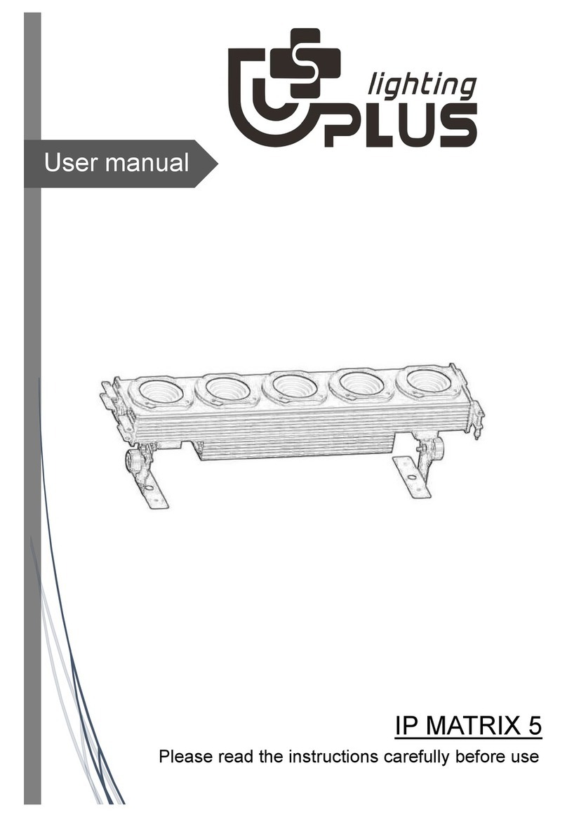Uplus Lighting IP MATRIX 5 User manual