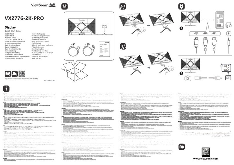 ViewSonic VX2776-2K-PRO User manual