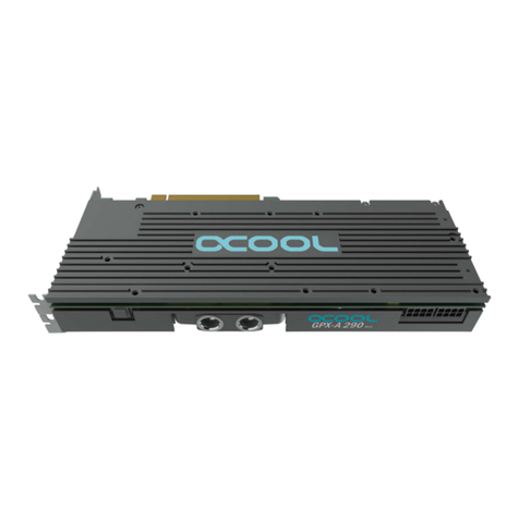 Alphacool NexXxoS GPX-A 290-M10 instruction manual